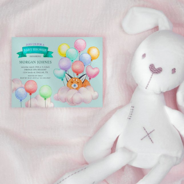 Globos de animales para bebés con Baby Shower (Subido por el creador)