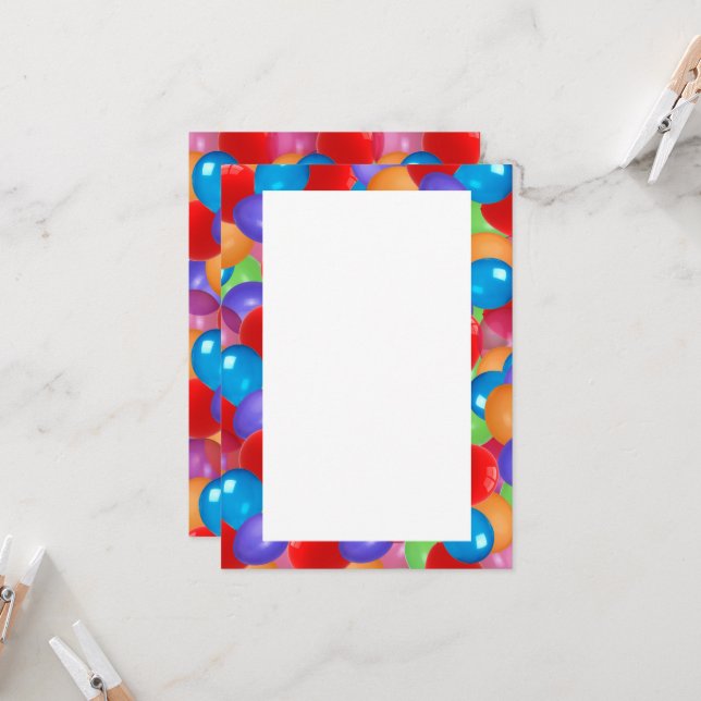 Globos de colores (Anverso/Reverso In Situ)