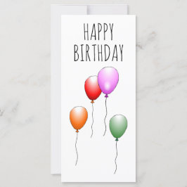 Globos de cumpleaños felices