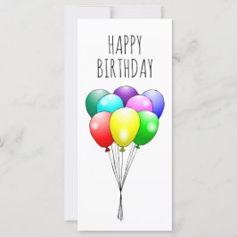 Globos de cumpleaños felices