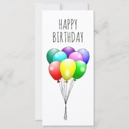 Globos de Cumpleaños Feliz