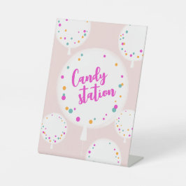 Globos de cumpleaños señal peatonal personalizable