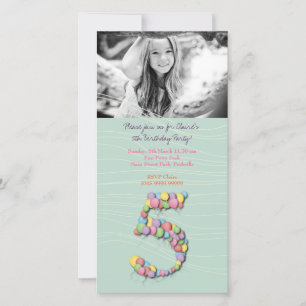 Globos de la quinta fiesta de cumpleaños de los ch