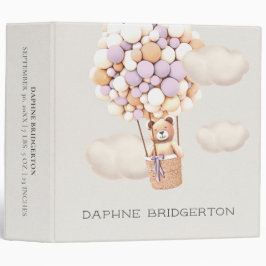 Globos de oso pardo Álbum de fotos de bebé 3 Binde