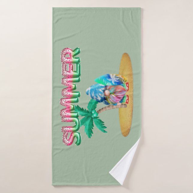 Globos De Relieve metalizado De La sandía Y Surf E (Toalla de baño)