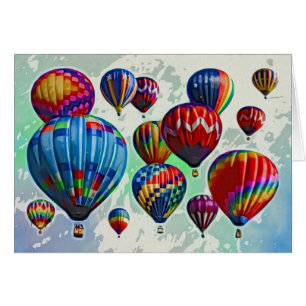 Globos del aire caliente