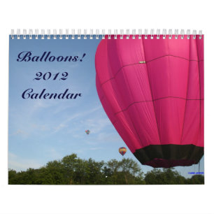 ¡Globos del aire caliente!!!! Calendario 2012
