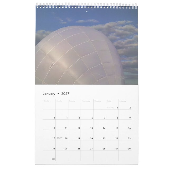 Globos del calendario 2013 (Jan 2027)