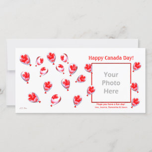 Globos del Día de Canadá