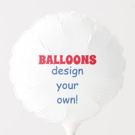 Globos Personalizados de los globos de los que DIY