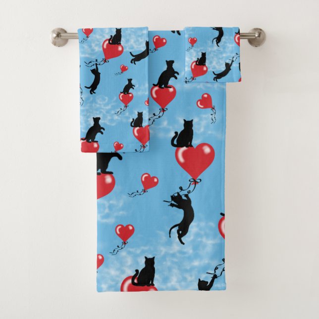 Globos rojos voladores (In situ)