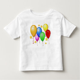 Globos y estrellas ~ T - Camisa