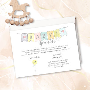 Globos y pancartas de osos aspersores de Baby Show