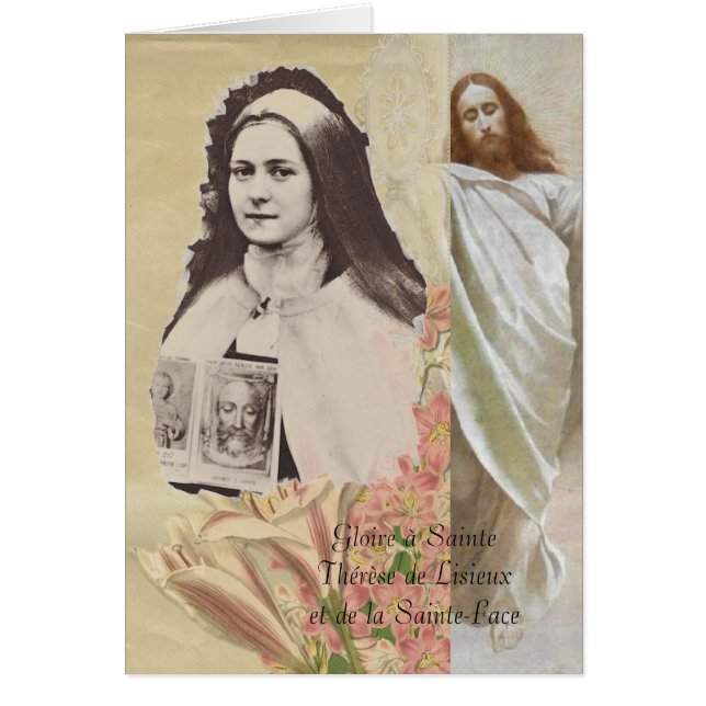 Gloire à Sainte Thérèse et de la Sainte Face (Frente)