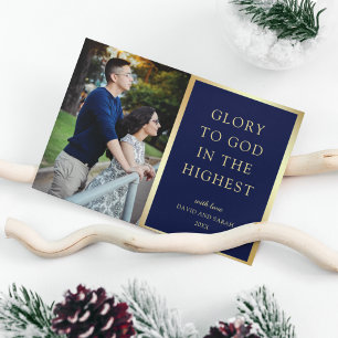 Gloria A Dios En Lo Más Alto Foto de Navidad