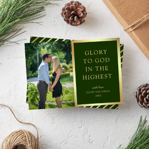 Gloria A Dios En Lo Más Alto Foto de Navidad