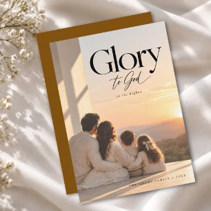 Gloria a Dios Foto Religiosa Pacífico Navidad