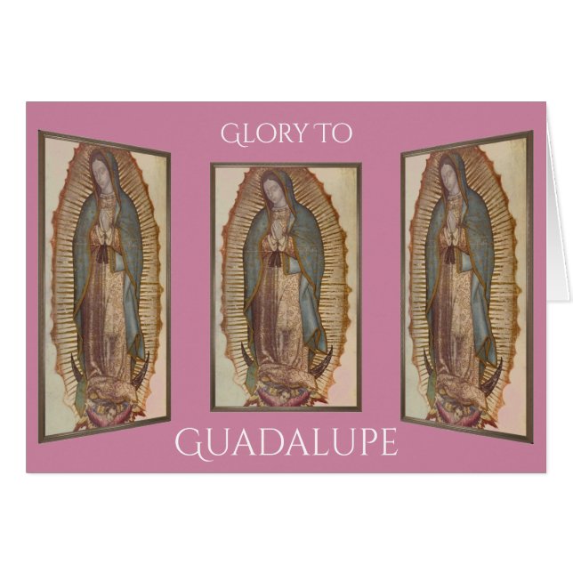 gloria a guadalupe (Anverso (Horizontal))