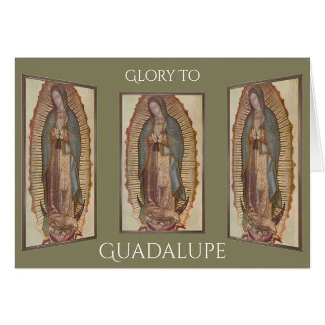 gloria a guadalupe (Anverso (Horizontal))