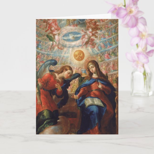 Gloria A La Tarjeta Virgen María (Orquídea)