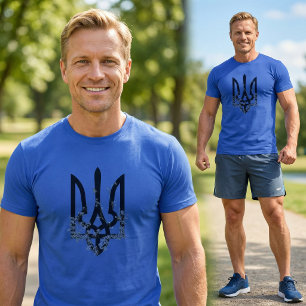 Gloria a los Héroes. UCRANIA. Camiseta Tridente Tr