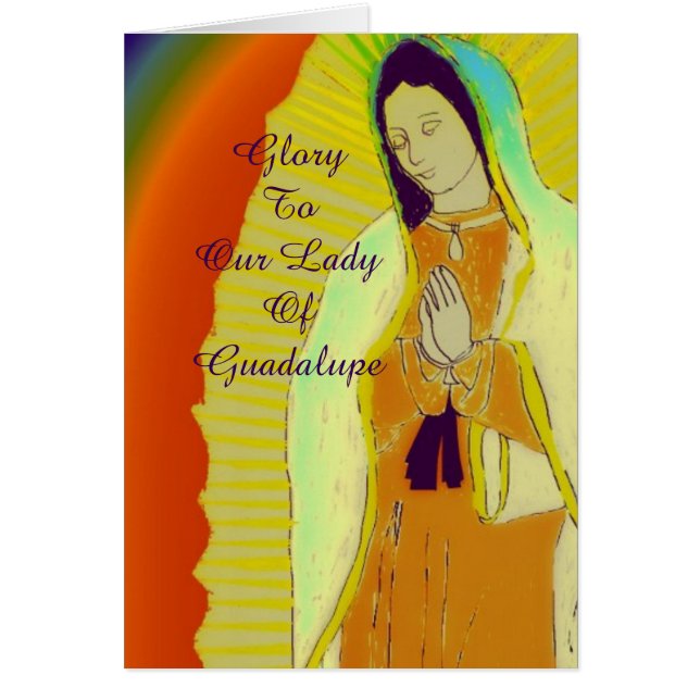 gloria a nuestra dama de guadalupe (Frente)