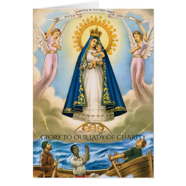 GLORIA A NUESTRA SEÑORA DE CARIDAD (Frente)