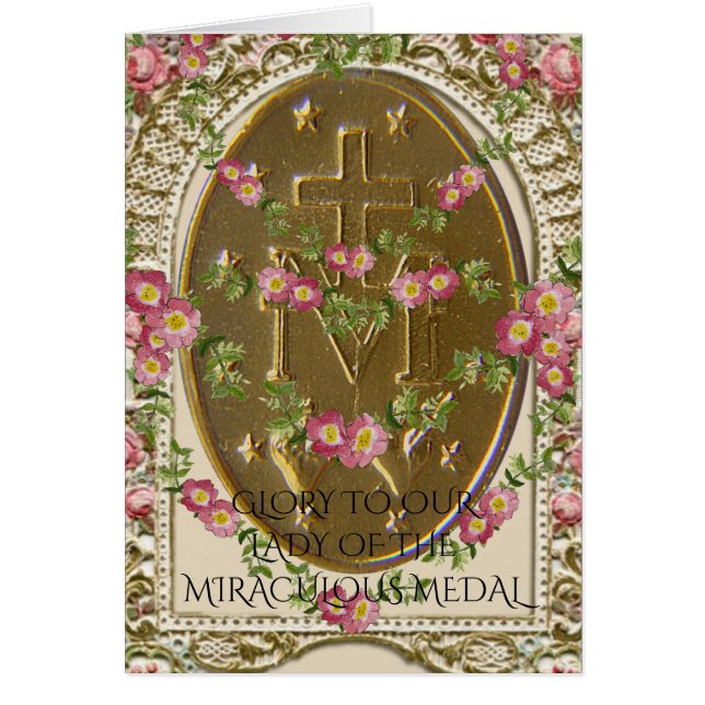 GLORIA A NUESTRA SEÑORA DE LA MEDALLA MIRACULOSA (Frente)