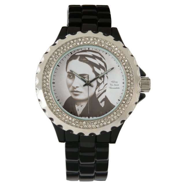 gloria a reloj de pulsera de santa bernadette (Anverso)