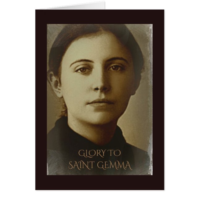 GLORIA A SAINT GEMMA (Frente)