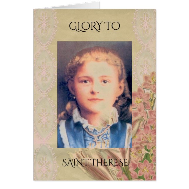 GLORIA A SAINT THERESE (Frente)