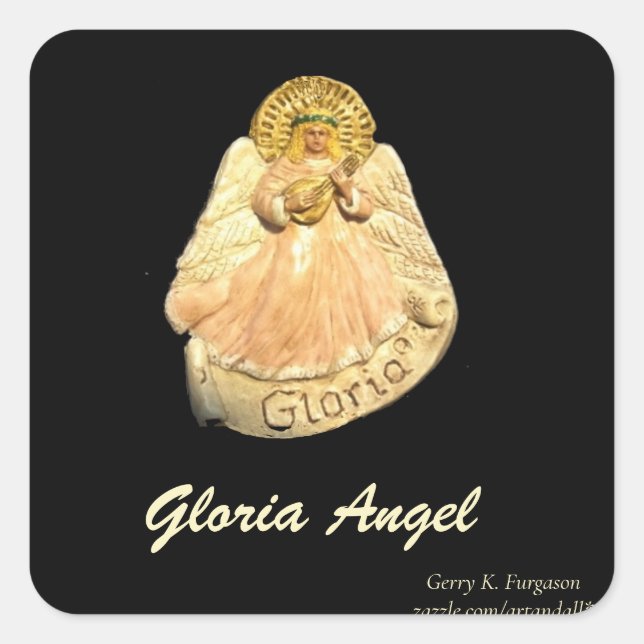 GLORIA ANGEL RENAISSANCE PEGATINA (Anverso)