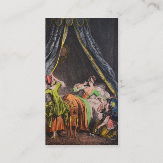 Gloria de la Mañana ~ Tarjeta de visita (Anverso)