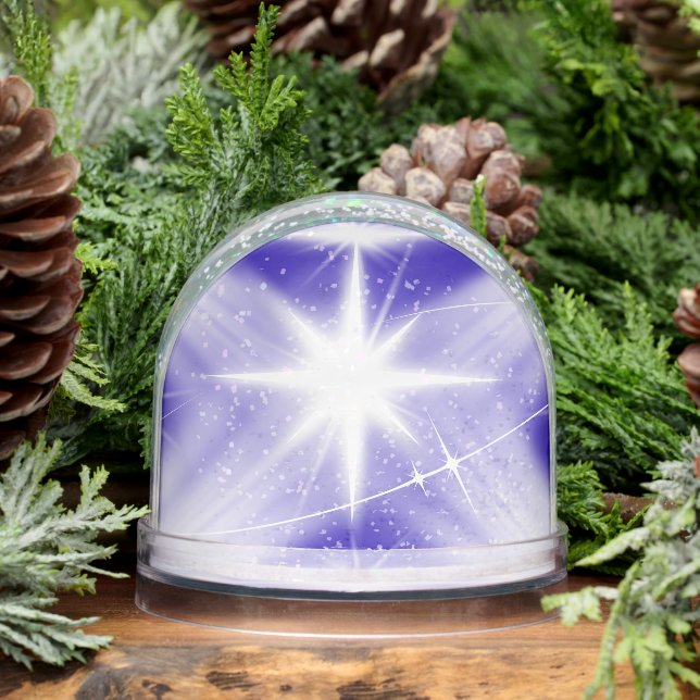Gloria de Shekinah Navidad Star Snow Globe (Invierno)