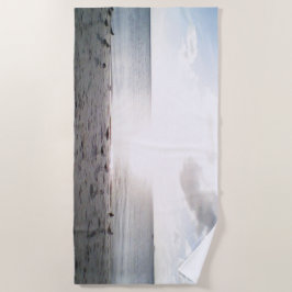 Gloria De Sol En La Toalla De Playa