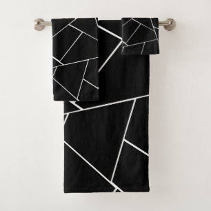 Gloria geométrica blanca negra #2 #geo #decoraci