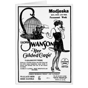 Gloria Swanson ELLA DORÓ la JAULA 1922