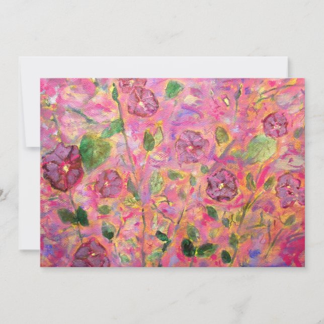 glorias matutinas floreciendo (Anverso)