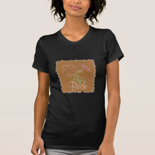 Glorias mortales rosas novias con camisetas