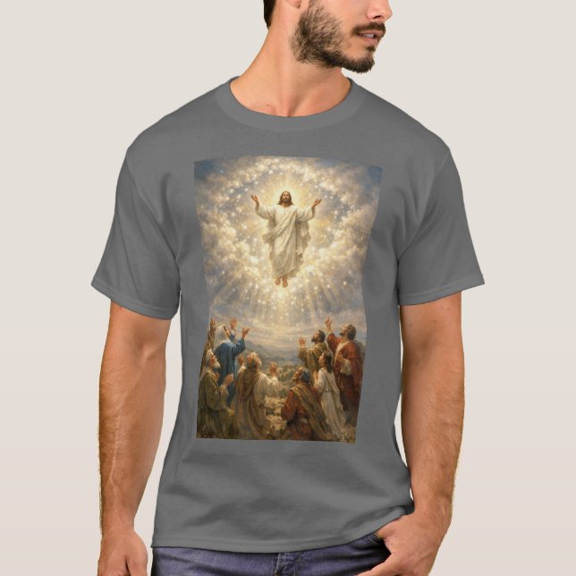 Gloriosa ascensión de camiseta de Jesús (Anverso)