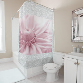 Gloriosa Daisy Macro Cortina de Ducha