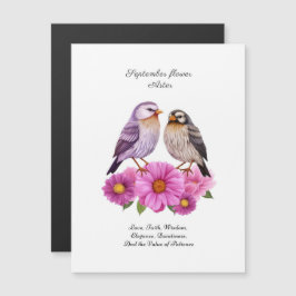 Gloriosa Flor de septiembre - Aster