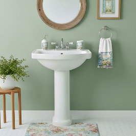 Glorioso acuarela floral ventana