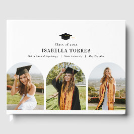 Glorioso libro de invitados para la fiesta de grad