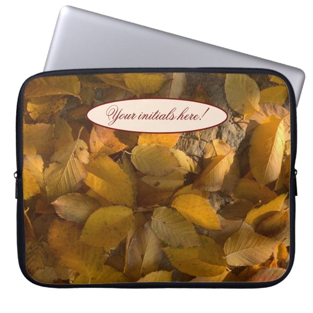Glorioso otoño en una funda para portátil (1) (Frente)