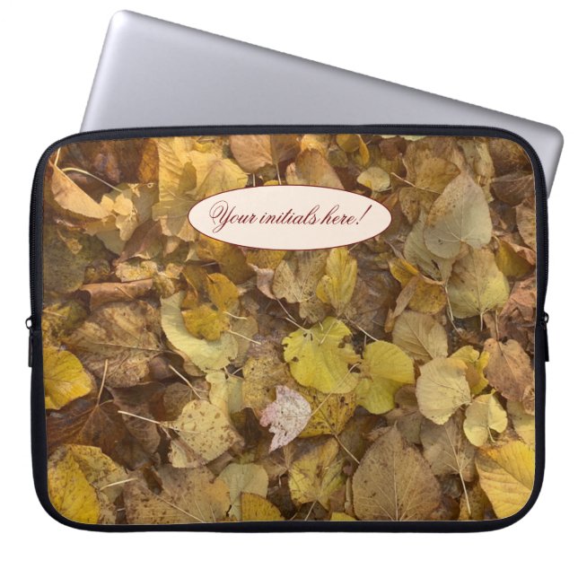 Glorioso otoño en una funda para portátil (4) (Frente)