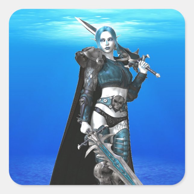 Gloriosos Pegatinas de Valkyrie (Anverso)