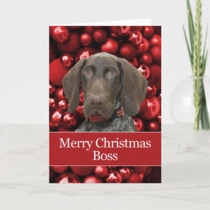 Glossy Grizzly Boss Feliz Navidad