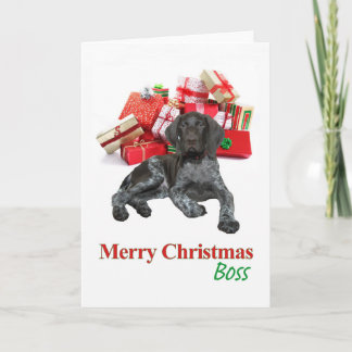 Glossy Grizzly Boss Feliz Navidad