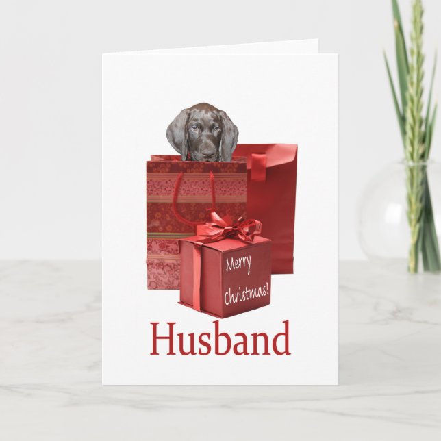 Glossy Grizzly Husband Feliz Navidad (Anverso)